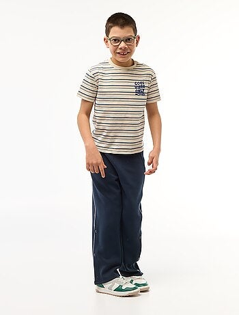 Camiseta estampada de manga corta - Colección fácil de poner