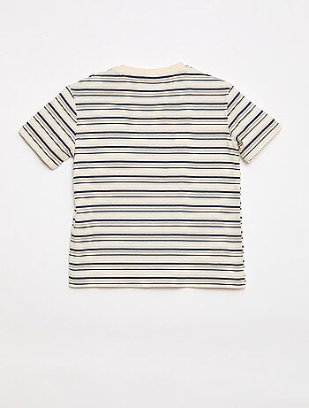 Camiseta estampada de manga corta - Colección fácil de poner