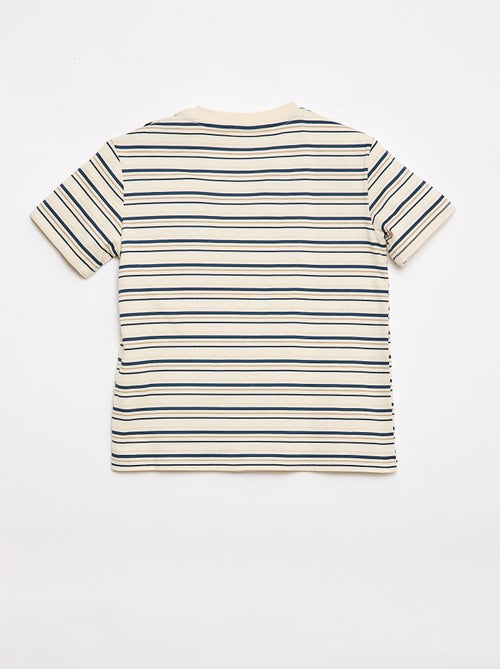 Camiseta estampada de manga corta - Colección fácil de poner - Kiabi