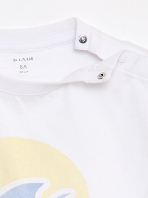 Camiseta estampada de manga corta - Colección fácil de poner - Kiabi