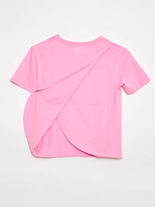Camiseta estampada de manga corta - colección fácil de poner - Kiabi