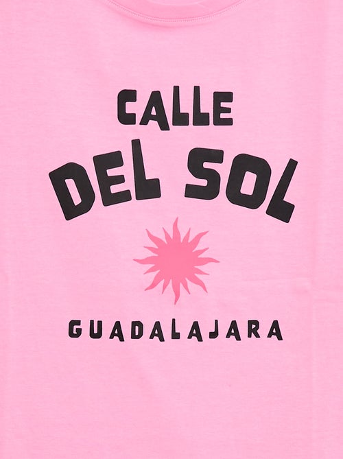 Camiseta estampada de manga corta - colección fácil de poner - Kiabi