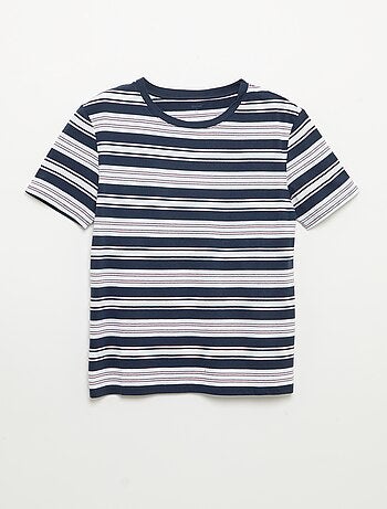 Camiseta estampada de manga corta - Fácil de poner