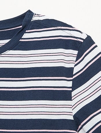 Camiseta estampada de manga corta - Fácil de poner