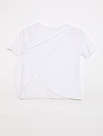 Camiseta estampada de manga corta - Fácil de Poner