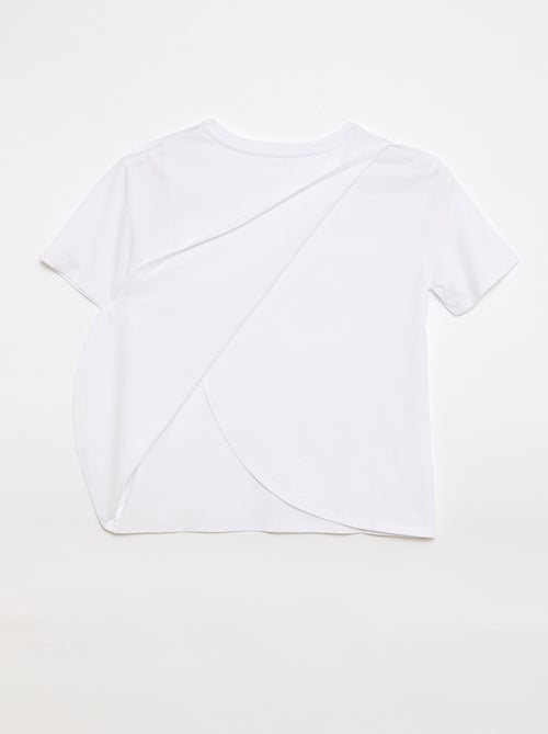Camiseta estampada de manga corta - Fácil de Poner - Kiabi