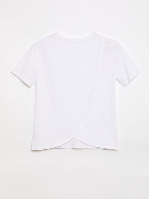 Camiseta estampada de manga corta - Fácil de Poner - Kiabi