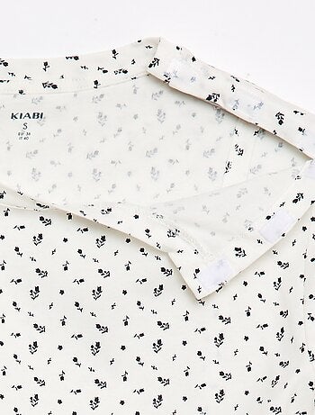 Camiseta estampada de manga corta - Fácil de Poner