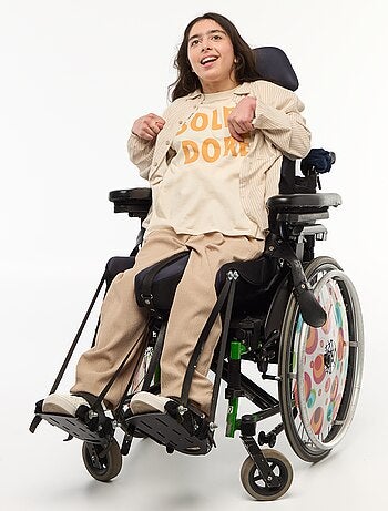 Camiseta estampada de manga corta - Fácil de Poner