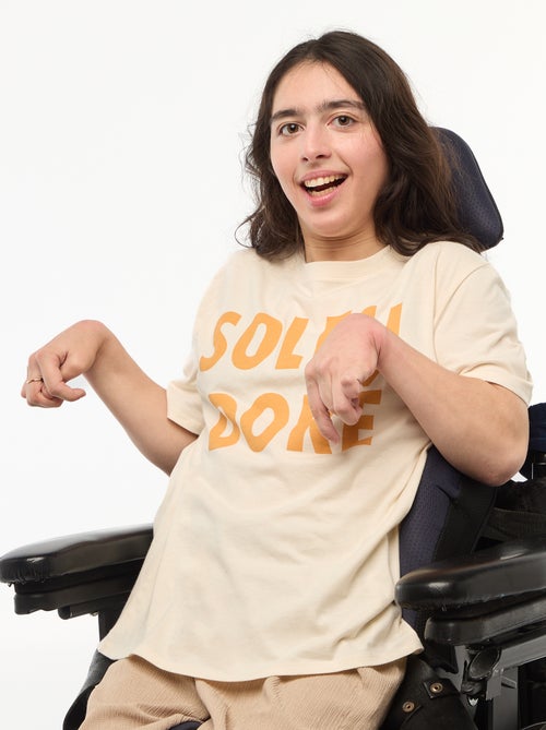 Camiseta estampada de manga corta - Fácil de Poner - Kiabi