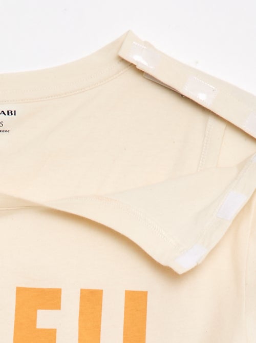 Camiseta estampada de manga corta - Fácil de Poner - Kiabi