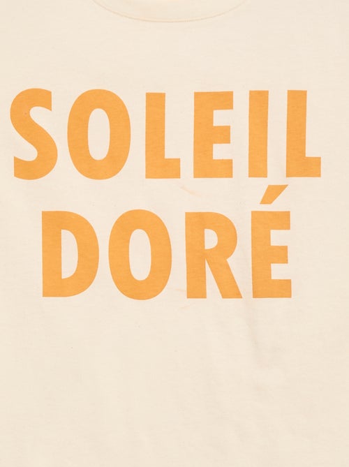 Camiseta estampada de manga corta - Fácil de Poner - Kiabi