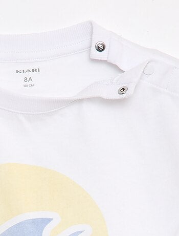 Camiseta estampada de manga corta - Fácil de Poner