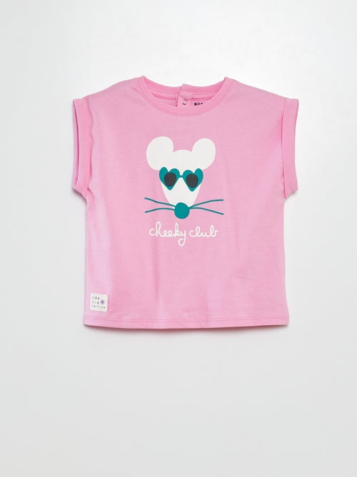 Camiseta estampada de manga corta - Grafik Edition - Kiabi