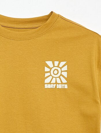 Camiseta estampada de manga corta