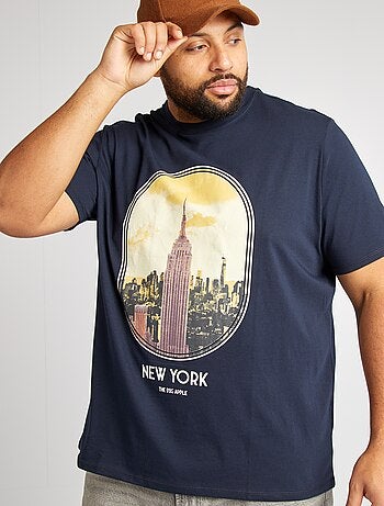 Camiseta estampada de manga corta