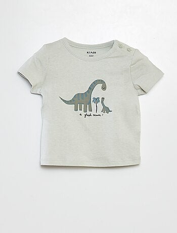 Camiseta estampada de manga corta