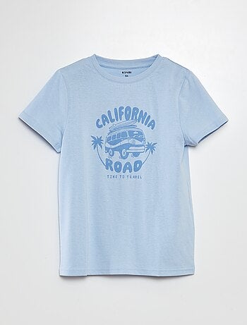 Camiseta estampada de manga corta
