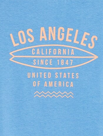 Camiseta estampada de manga corta