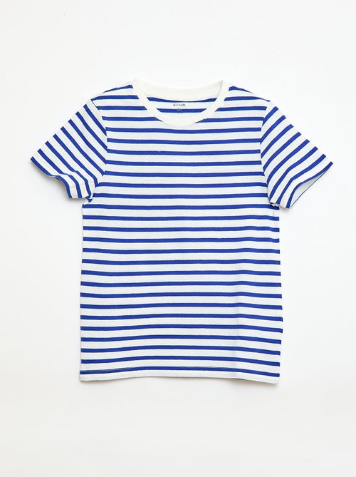 Camiseta estampada de manga corta - Kiabi