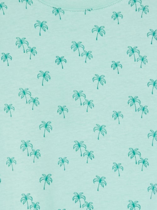 Camiseta estampada de manga corta - Kiabi