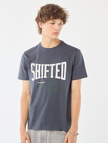 Camiseta estampada de manga corta