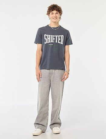 Camiseta estampada de manga corta