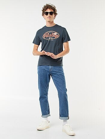 Camiseta estampada de manga corta