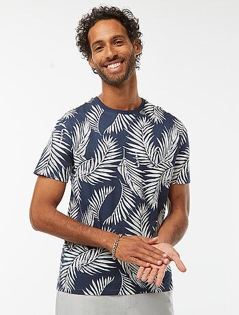Camiseta estampada de manga corta