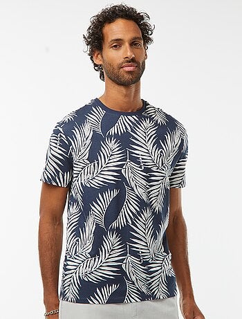 Camiseta estampada de manga corta