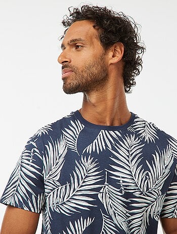 Camiseta estampada de manga corta