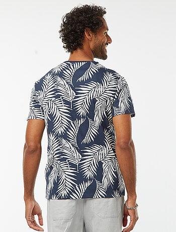 Camiseta estampada de manga corta