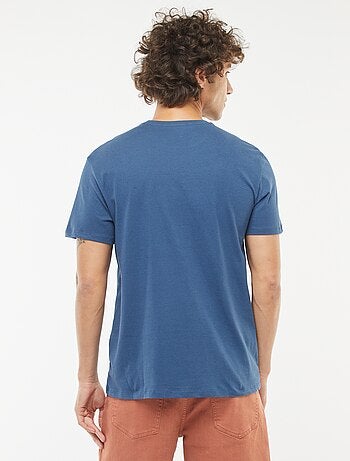 Camiseta estampada de manga corta