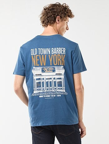 Camiseta estampada de manga corta