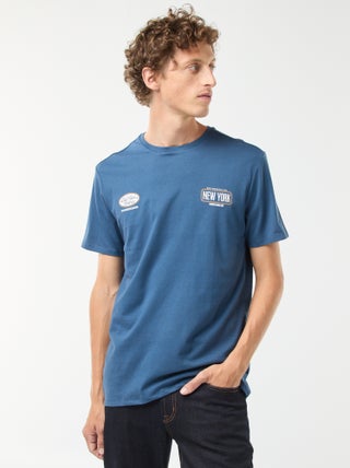 Camiseta estampada de manga corta