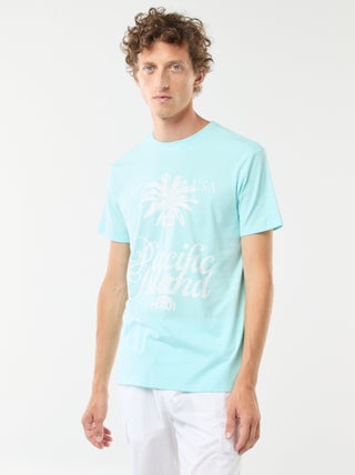 Camiseta estampada de manga corta