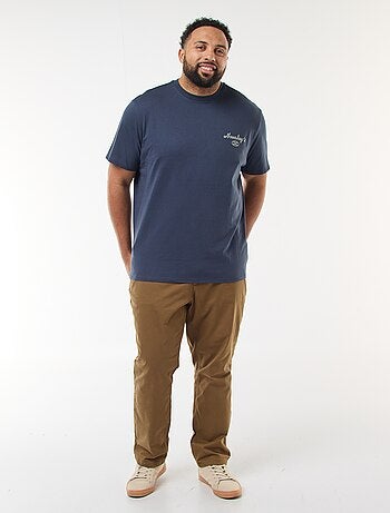 Camiseta estampada de manga corta