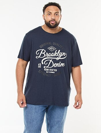 Camiseta estampada de manga corta