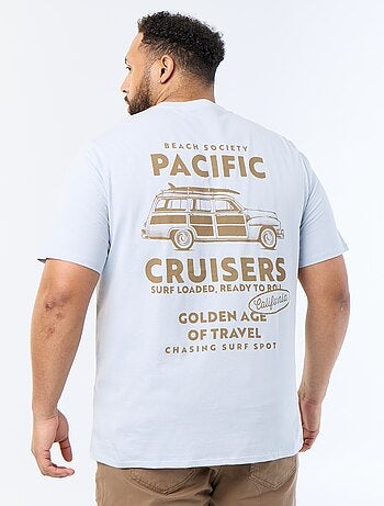 Camiseta estampada de manga corta