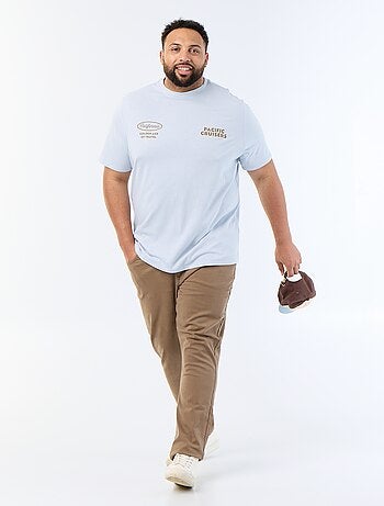 Camiseta estampada de manga corta