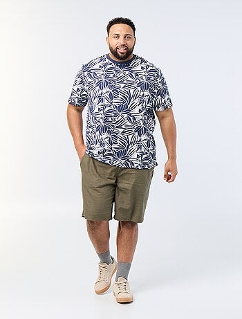 Camiseta estampada de manga corta