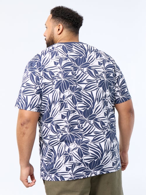 Camiseta estampada de manga corta - Kiabi