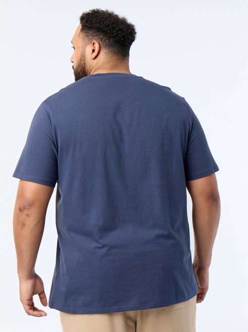 Camiseta estampada de manga corta - Kiabi