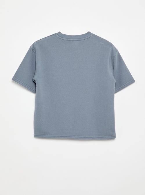 Camiseta estampada de manga corta - Kiabi