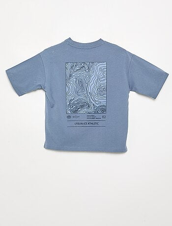 Camiseta estampada de manga corta