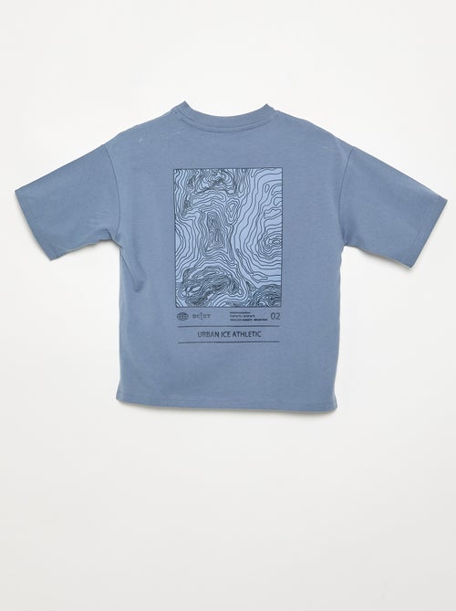 Camiseta estampada de manga corta - Kiabi Camiseta estampada de manga corta - Kiabi