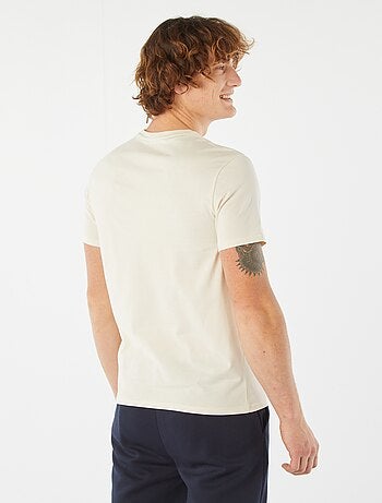 Camiseta estampada de manga corta