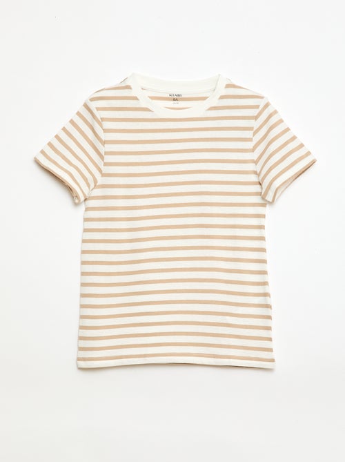 Camiseta estampada de manga corta - Kiabi