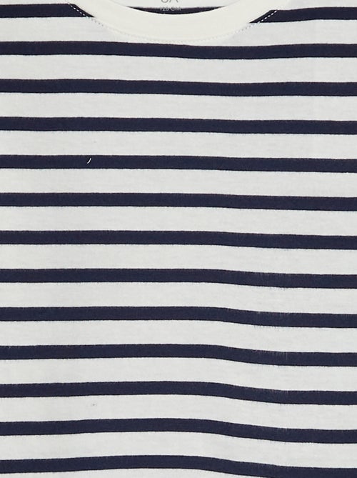 Camiseta estampada de manga corta - Kiabi