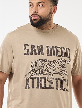 Camiseta estampada de manga corta